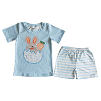 Hatched Bunny Shorts Sets