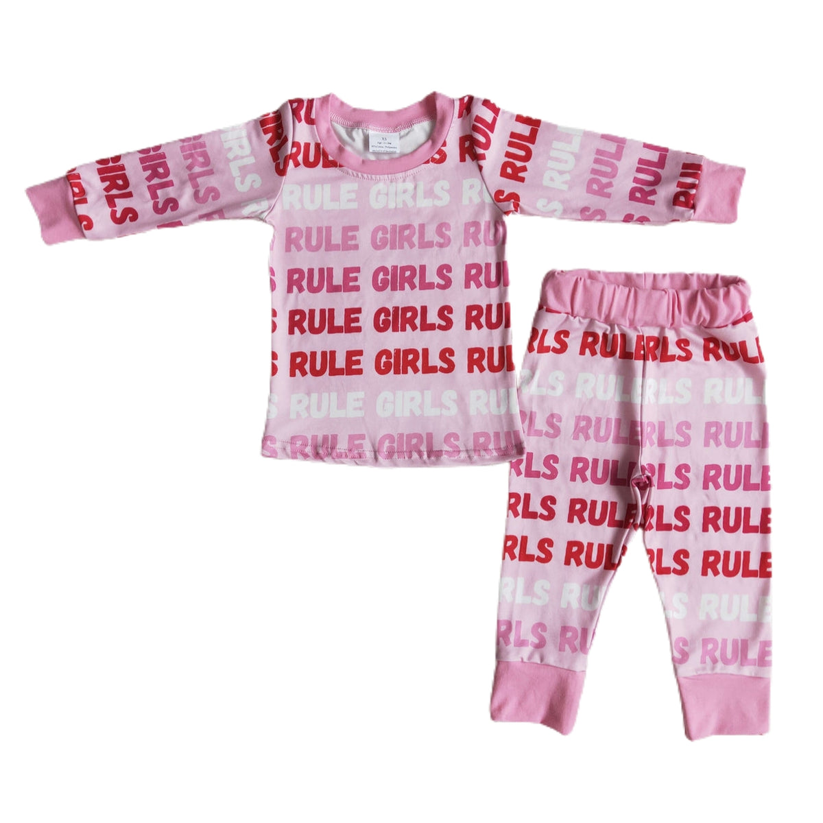 Girls Rule Pajamas – Golden Cactus Tutus & Apparel