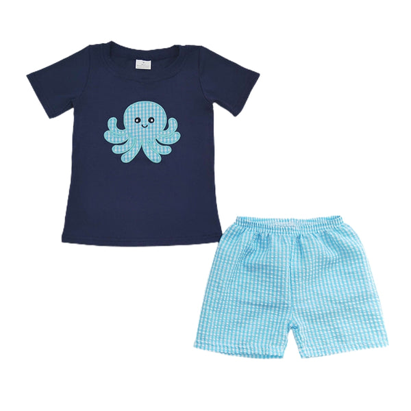 Octopus Shorts Set