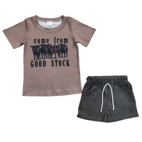 Cowboy Shorts Sets