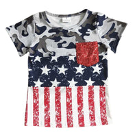 Patriotic Sequin Tee