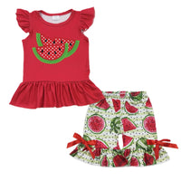 Wassermelonen-Shorts-Sets