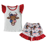 Patriotic Cow Sets