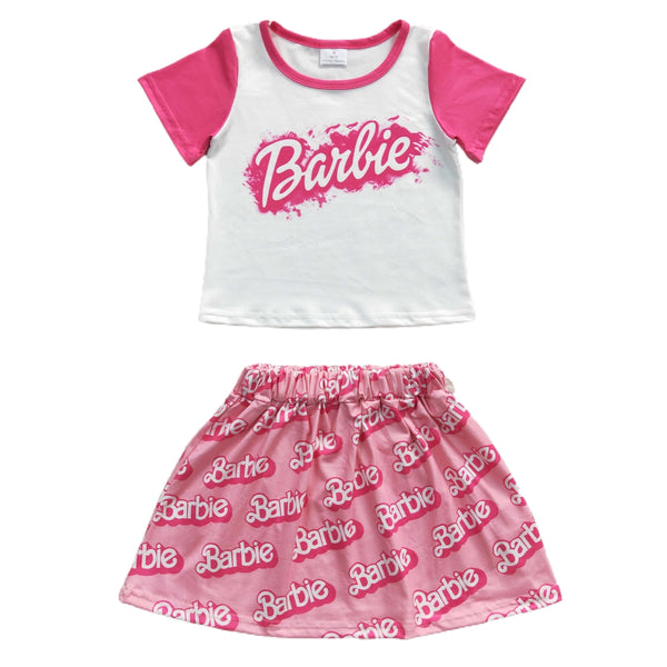 Doll Logo Skirt Set