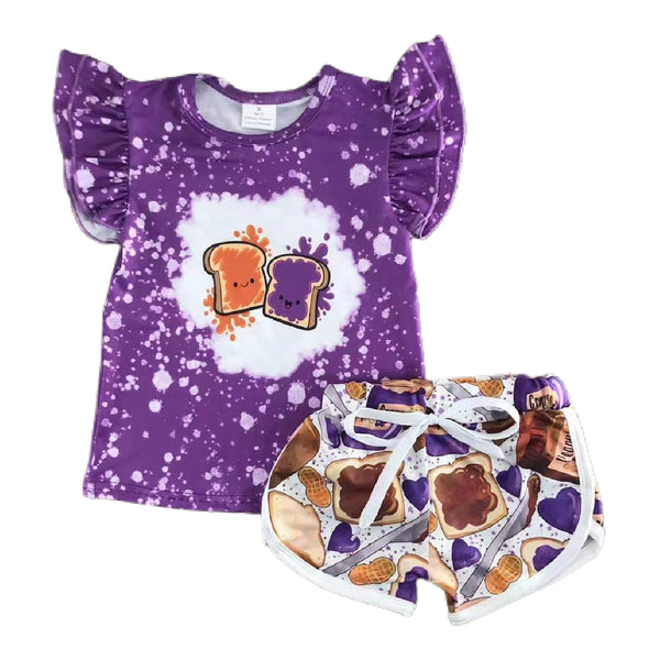 PB&J Shorts Set