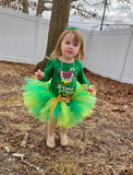 Green and Gold Tutu