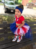 Flag Tutu with Tail