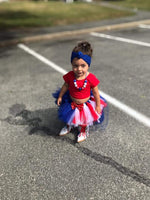 Flag Tutu with Tail