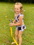 Cow Print Swim Suits