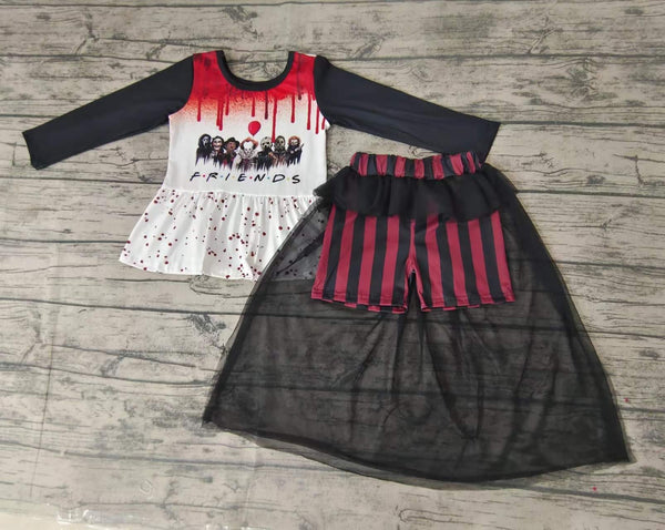 Conjunto de tul Scary Friends