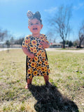 Sunflower Fringe Dress