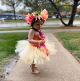 Tropical Tutu Dress