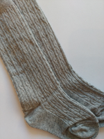 Cable Knit Knee Highs