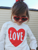 Heart Framed Sunglasses