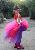 Extra wildes High Low Tutu zum Valentinstag