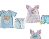 Hatched Bunny Shorts Sets