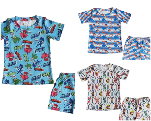 Character Shorts PJs