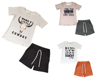 Cowboy Shorts Sets