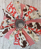 Red Farm Fabric Tutu