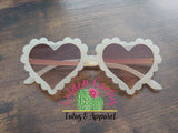 Heart Framed Sunglasses