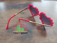 Heart Framed Sunglasses