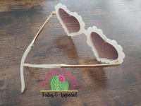 Heart Framed Sunglasses