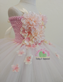 Floral Knee Length Tutu Dress