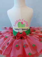 Classic Strawberry Tulle Tutu