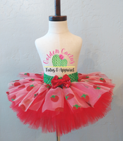 Classic Strawberry Tulle Tutu