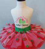 Classic Strawberry Tulle Tutu