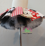 Red Farm Fabric Tutu