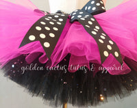 Pink and Black Minnie Tutu