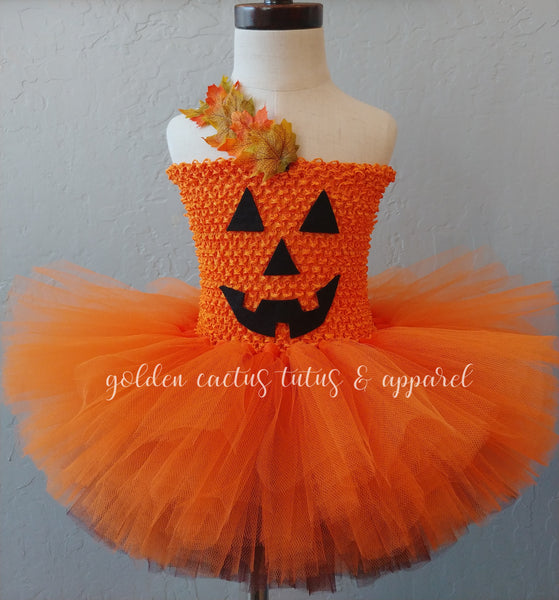 Jack-O-Lantern Tutu Dress