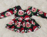 Christmas Cocomelon Skirted Bummie Set