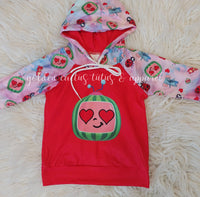 Coco Hearts Hoodie Set