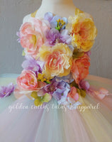 Floral Knee Length Tutu Dress