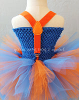 Tutu-Kleid im Blippi-Stil