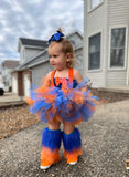 Tutu-Kleid im Blippi-Stil