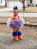 Tutu-Kleid im Blippi-Stil