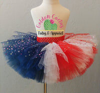 Flag Tutu with Stars