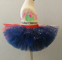 Tutu mit Flagge und Sternen