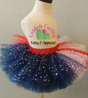 Flag Tutu with Stars