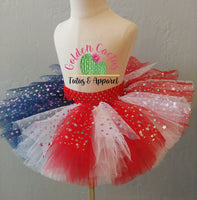 Flag Tutu with Stars