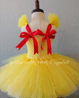 Yellow Princess Tutu Dress