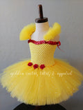 Yellow Princess Tutu Dress