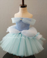 Blue Princess Tutu Dress