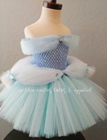 Blue Princess Tutu Dress