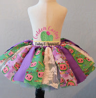 Green & Purple Melon Tutu (RTS: 6-24 months)