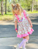 Classic Bunny Ruffle Easter Dress