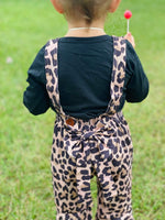 Leopard Overalls Set